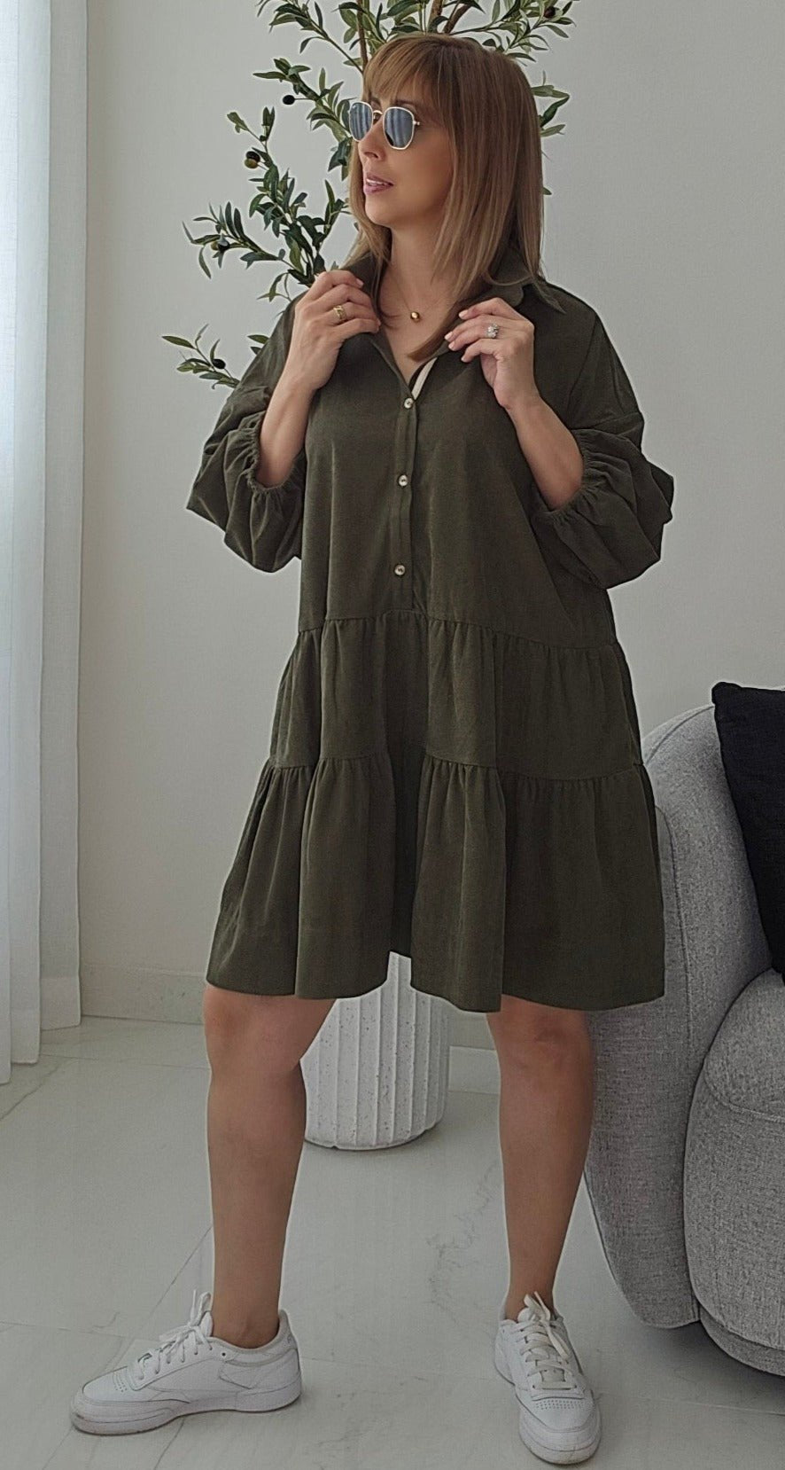 Lola Oversized Mini Dress – South by Elaine Lola Oversized Mini Dress – South by Elaine